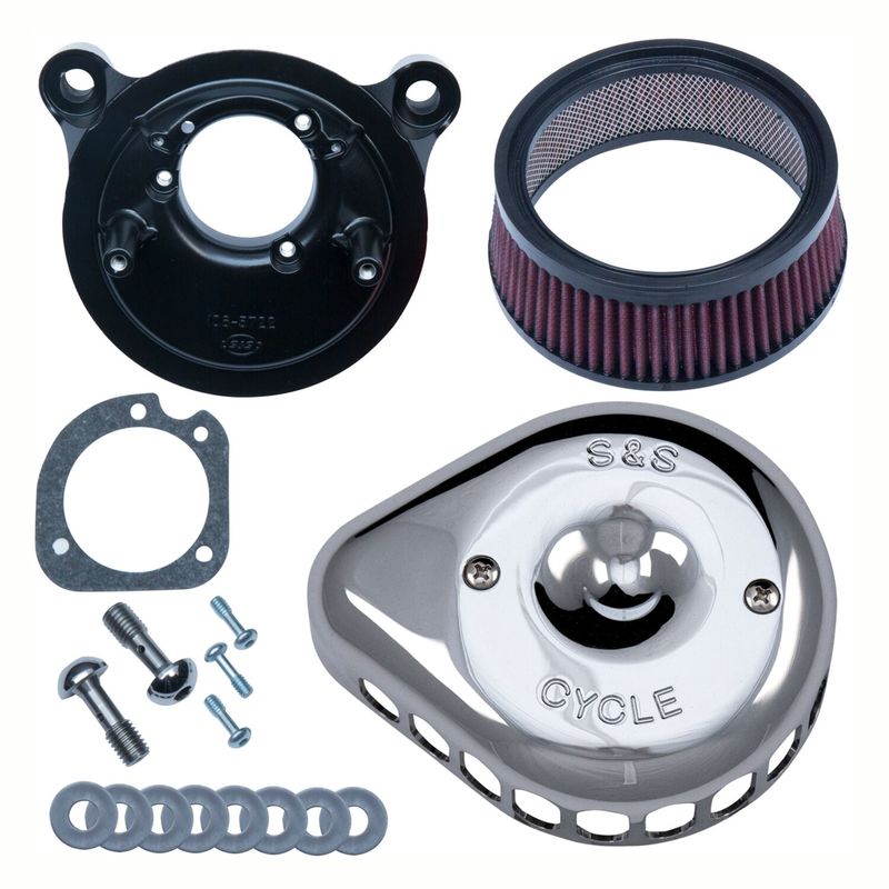 Luftfiltersats S&S 170-0449 Teardrop XL Sportster with CV carburetor