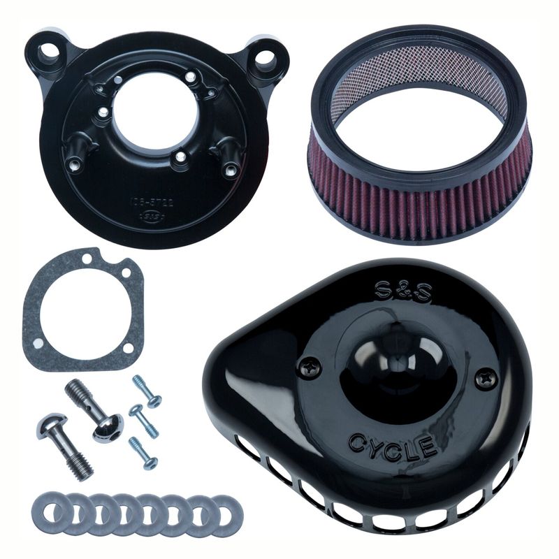 Luftfiltersats S&S 170-0450 Teardrop XL Sportster with CV carburetor