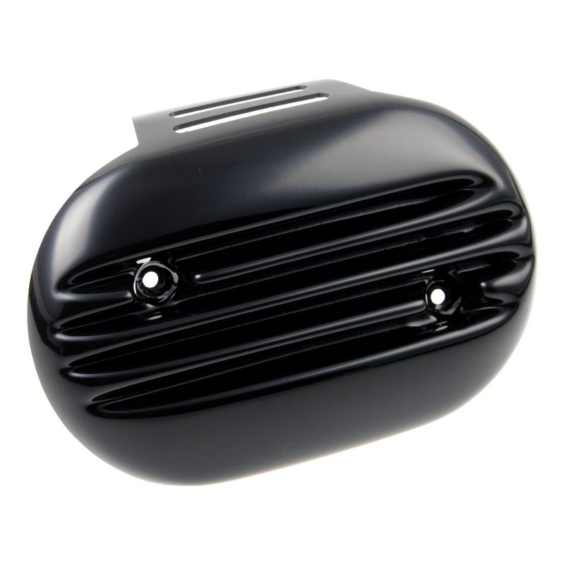 Luftfilterlock Cult-Werk Softail 18-24 blanksvart