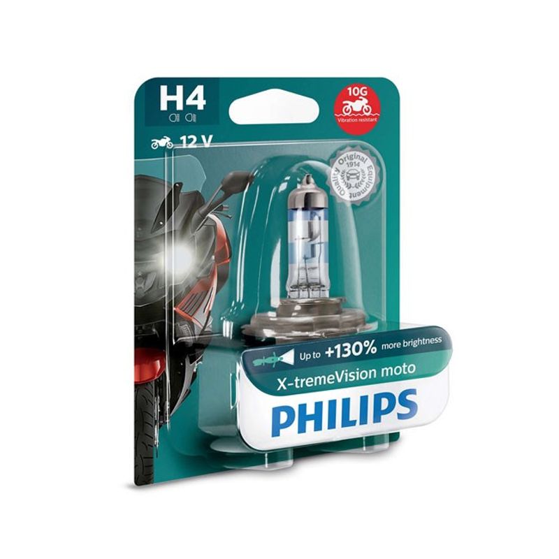 Glödlampa strålkastare Philips X-TremeVision H4