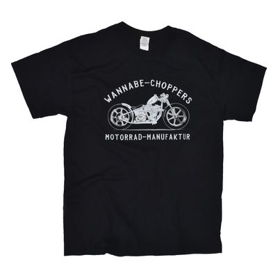 T-shirt Wannabe choppers ALSi9Mg stl 2XL svart