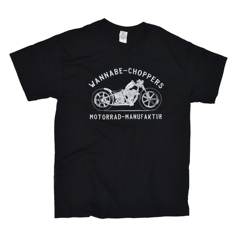 T-shirt Wannabe choppers ALSi9Mg stl 2XL svart