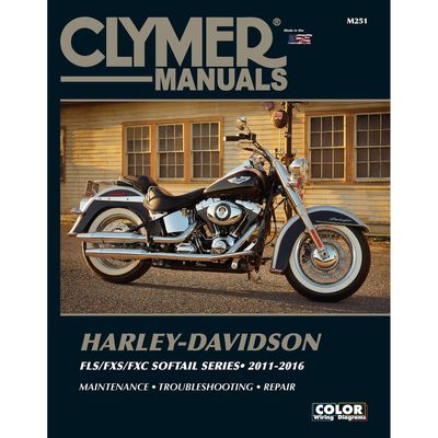 Verkstadshandbok Clymer Softail 11-16