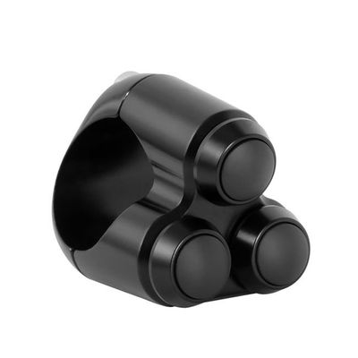 Strömbrytare Motone 3 7/8" 22mm universal svart