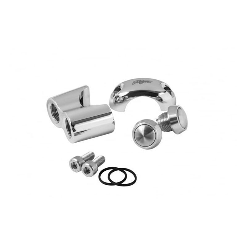 Strömbrytare Motone 2 7/8" 22mm universal krom