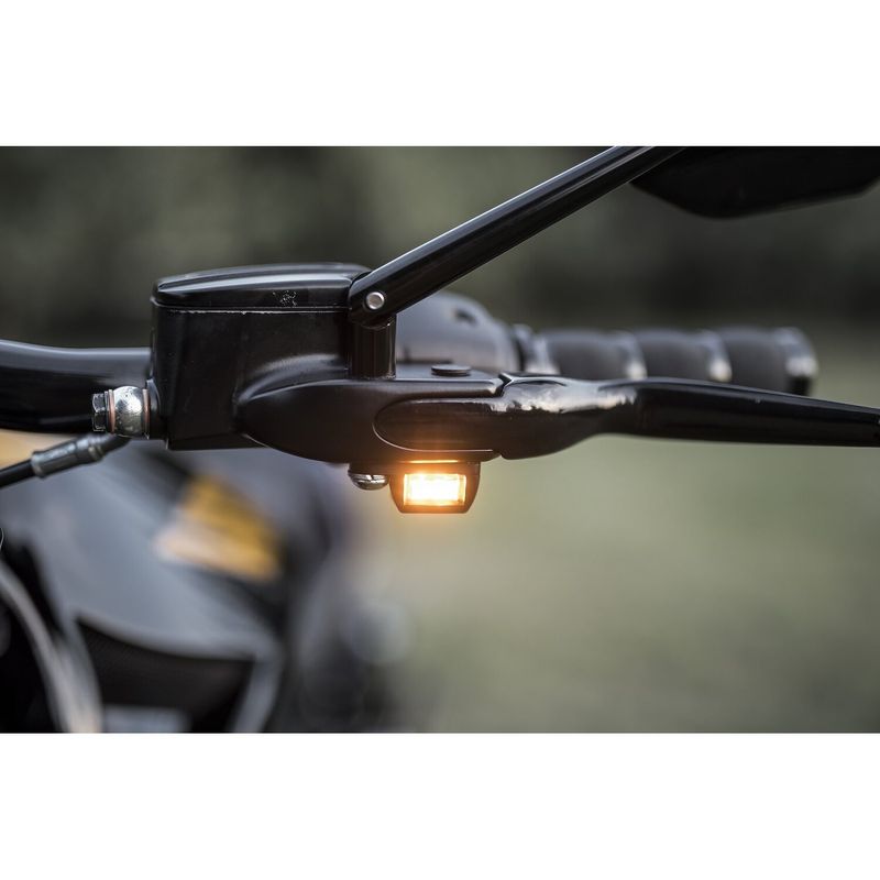 Blinkers Killer Custom Turbo LED svart Softail 15-24