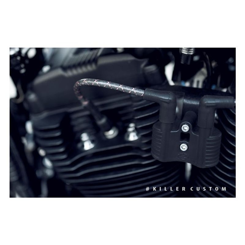 Flyttkit tändspole och tändningslås Killer Custom XL Sportster 07-22