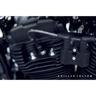 Flyttkit tändspole och tändningslås Killer Custom XL Sportster 07-22
