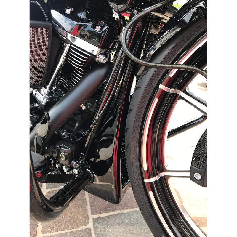 Spoiler Cult-Werk Custom blanksvart FLT/Touring 17-25