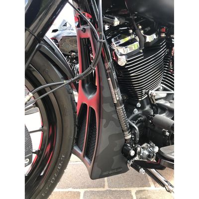 Spoiler Cult-Werk Custom blanksvart FLT/Touring 17-25