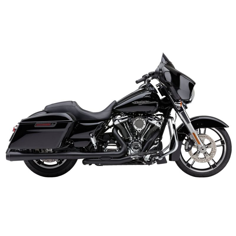 Slip-on ljuddämpare Cobra El Diablo 4" svart Touring 17-26