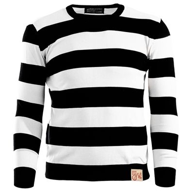 Tröja 13 and a half company Outlaw svart/offwhite