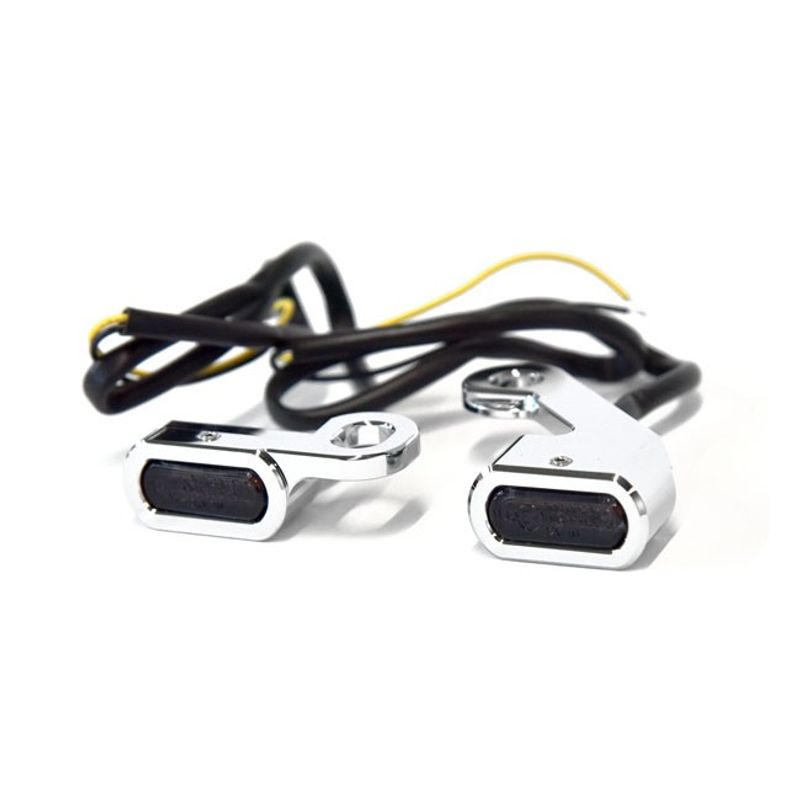 Blinkers MCS Fastline LED krom Cable clutch FLT/Touring 09-16 m.fl.