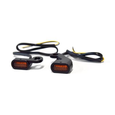 Blinkers MCS Fastline LED svart Cable clutch FLT/Touring 09-16 m.fl.