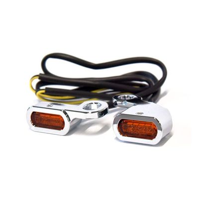 Blinkers MCS Fastline LED krom Softail 00-14