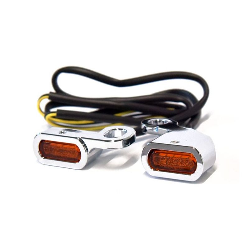 Blinkers MCS Fastline LED krom Softail 00-14