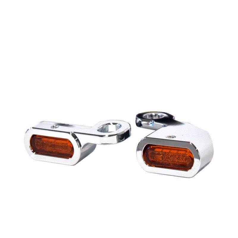 Blinkers MCS Fastline LED krom Softail 00-14