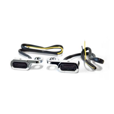 Blinkers MCS Fastline LED krom Hydraulic clutch FLT/Touring m.fl.