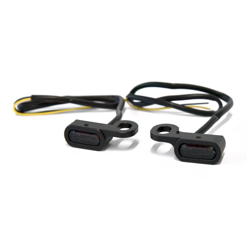 Blinkers MCS Fastline LED svart Hydraulic clutch FLT/Touring m.fl.