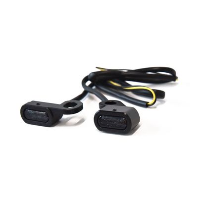 Blinkers MCS Fastline LED svart XL Sportster 14-22