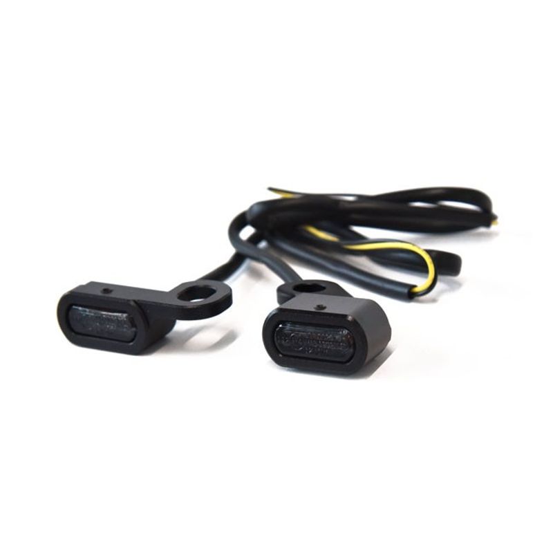 Blinkers MCS Fastline LED svart XL Sportster 14-22