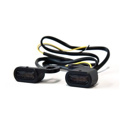 Blinkers MCS Fastline LED svart Softail 00-14