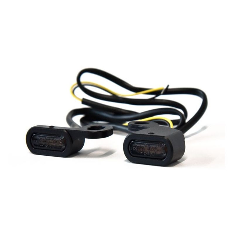 Blinkers MCS Fastline LED svart Softail 00-14