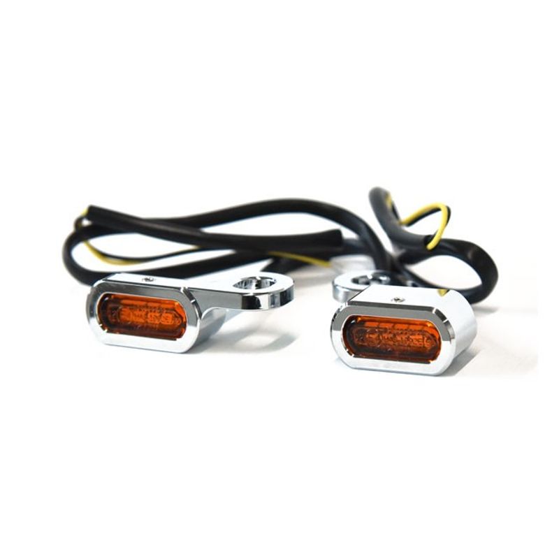 Blinkers MCS Fastline LED krom XL Sportster 14-22