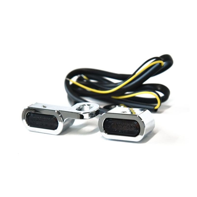 Blinkers MCS Fastline LED krom XL Sportster 14-22