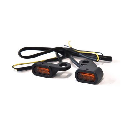 Blinkers MCS Fastline LED svart XL Sportster 14-22