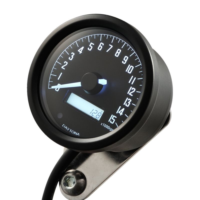 Varvräknare Daytona Velona 15000 60mm svart universal