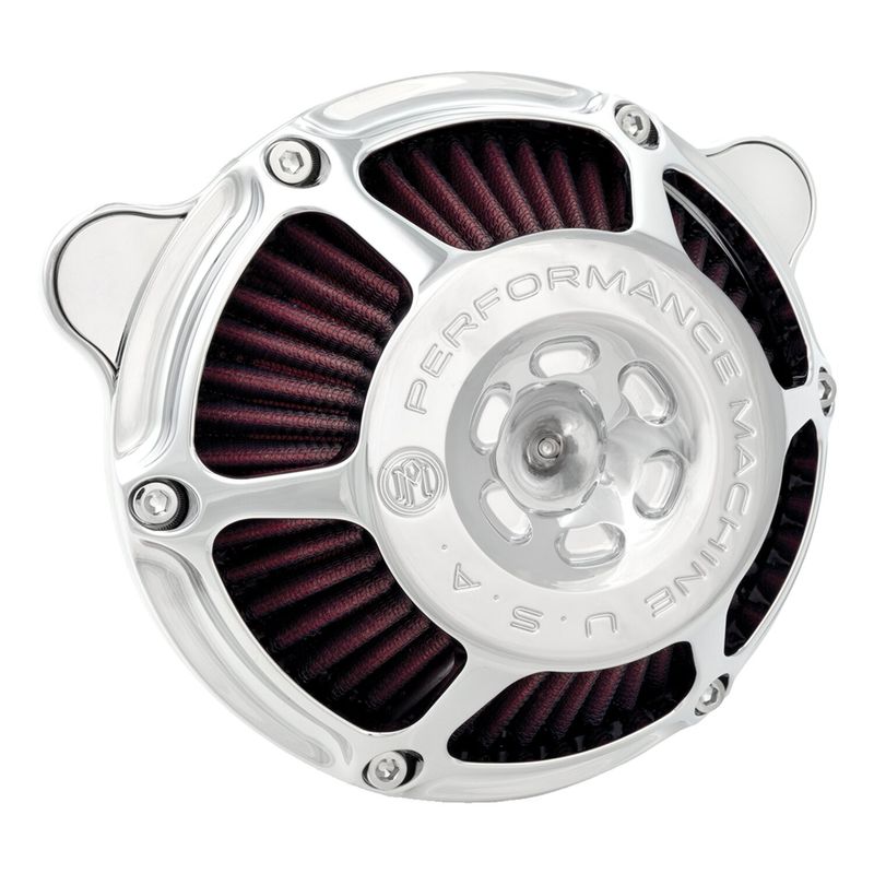 Luftfiltersats Performance Machine 0206-2141-CH PM Max HP krom Softail 18-24