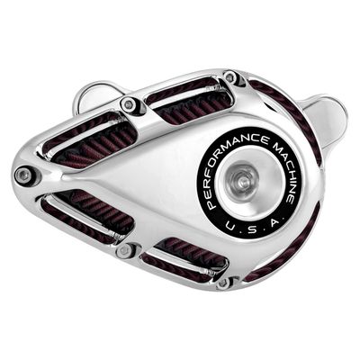 Luftfiltersats Performance Machine 0206-2140-CH PM Jet krom Softail 18-24