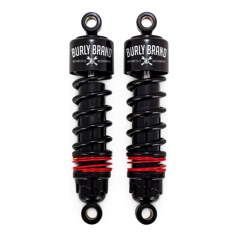Stötdämpare Burly Slammer Plus 11.5 svart Dyna 91-17