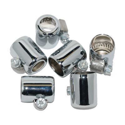 Klamrar Namz ID 3/8" (6-pack) krom