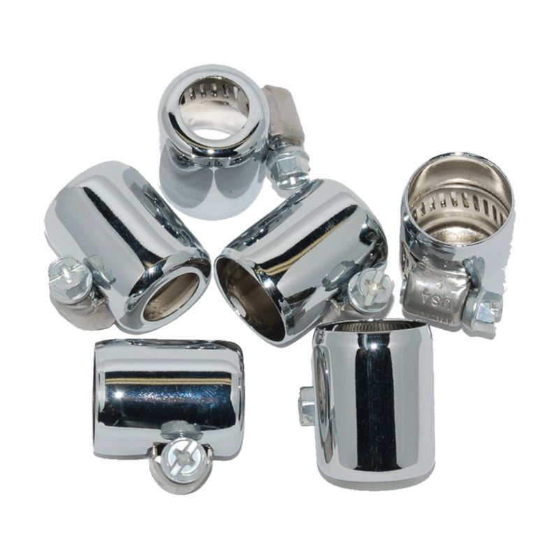 Klamrar Namz ID 3/8" (6-pack) krom