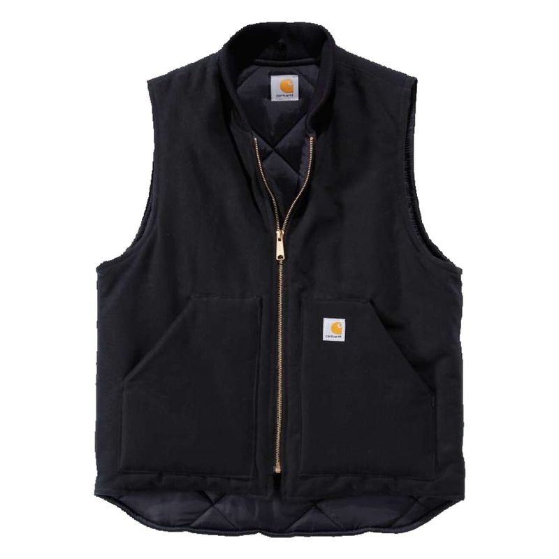 Väst Carhartt Firm Duck fodrad svart