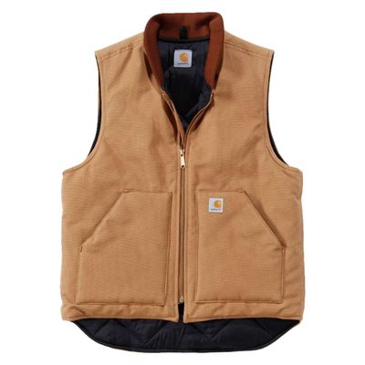 Väst Carhartt Firm Duck fodrad carhartt brun