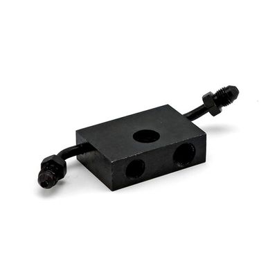 Adapter fram Goodridge svart kolfiber stål XL Sportster 12-22