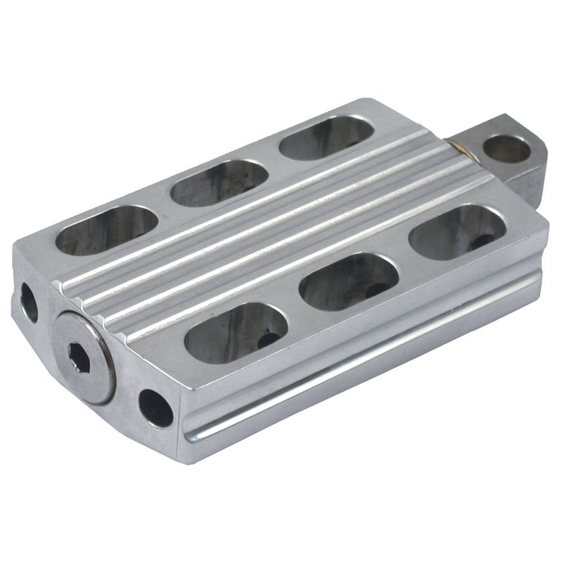 Pedal Dippert aluminium polerad
