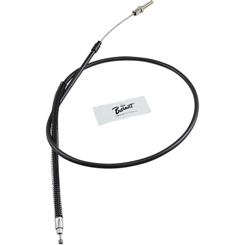 Kopplingsvajer Barnett 12" svart 4-speed Big Twin 68-84