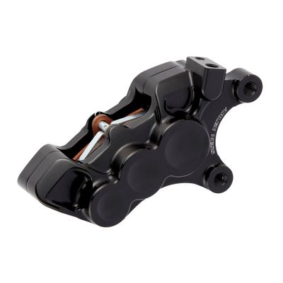Bromsok fram Arlen Ness 6 11.8 11.5 vänster Softail 15-26 svart