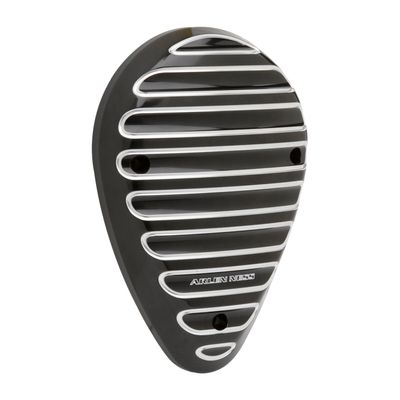 Kåpa signalhorn Arlen Ness Finned svart Indian 18-20