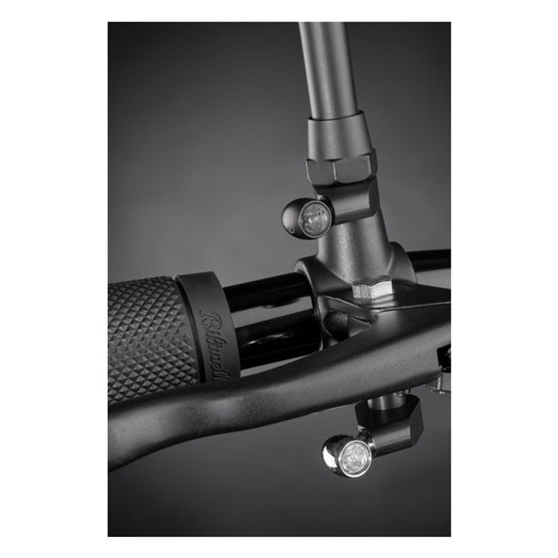 Fästadapter blinkers Kellermann variabel M6 svart