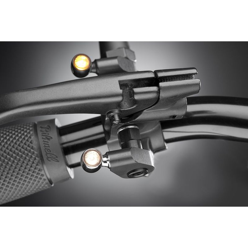 Fästadapter blinkers Kellermann variabel M6 svart
