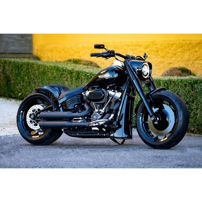 Spoiler Cult-Werk blanksvart Softail FXSB Breakout 13-17