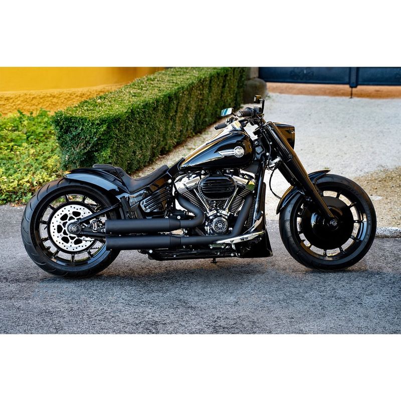 Spoiler Cult-Werk blanksvart Softail FXSB Breakout 13-17