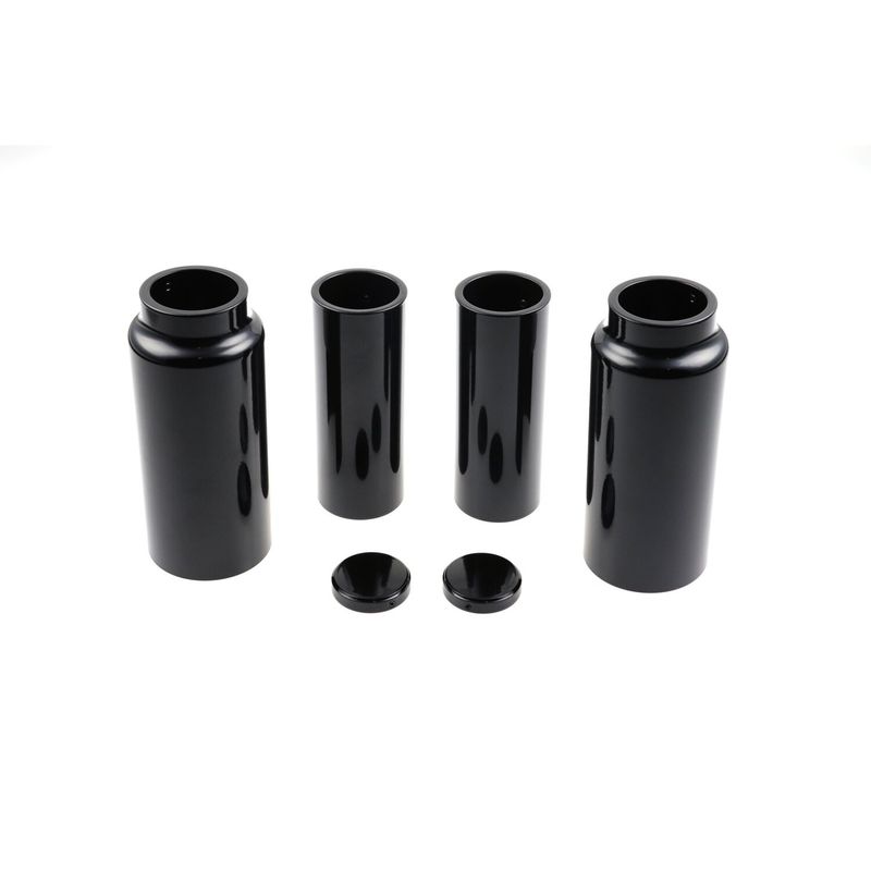 Kåpa gaffelrör Cult-Werk 6 blanksvart HD-BRO103 (6-pack)