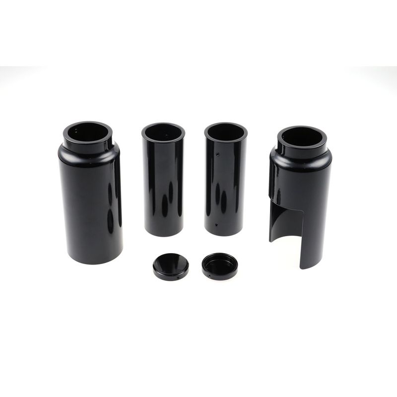 Kåpa gaffelrör Cult-Werk 6 blanksvart HD-BRO103 (6-pack)