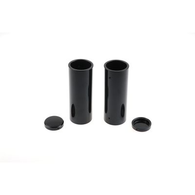 Kåpa gaffelrör Cult-Werk 4 blanksvart HD-BRO105 (4-pack)